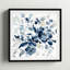 Reproduction de peinture « Indigo Garden I » Arlenis-470936392-522338241-426173530
