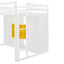 Lit mezzanine en bois pleine grandeur avec garde-robe, tablettes et armoire-873045310-873045248