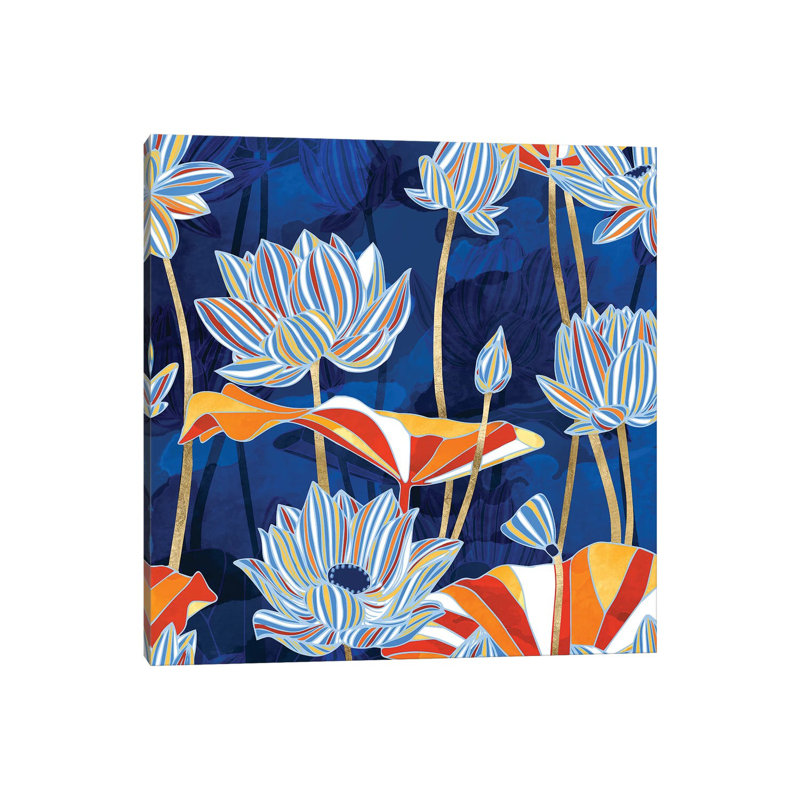 «Bold Botanical», reproduction d'impression, Toile tendue, Aucun mat, H 37 po x l 37 po x P 1,5 po