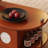 Medieval style retractable solid wood coffee table