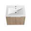 Meuble-lavabo mural 24 po avec lavabo et armoire d'appoint 24 po