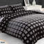 Luxury Double Brushed Microfiber Reversible Duvet Cover Set with Zipper Closure and Corner Ties-122112982