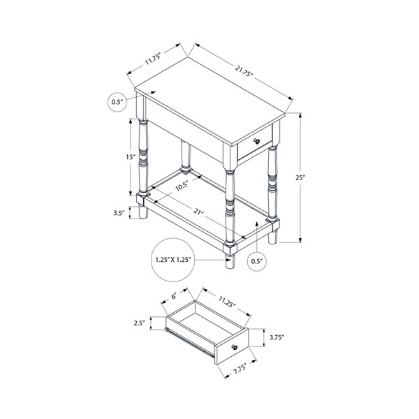Dimensions du produit