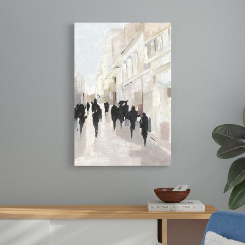 «Passing Rain II» par Ethan Harper - reproduction d'art sur toile tendue, H 36 po x l 24 po