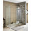 Wetroom Screens Semi-Frameless Wet Room Glass Screens with Clear Glass-1965491328