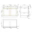 Armoire de cuisine en bois massif prêt à assembler Sinber-122929537-122929540