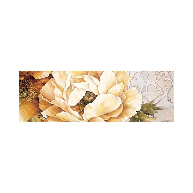 Summer Fresh Poppies by Linda Thompson - Wrapped Canvas Panoramic Gallery-Wrapped Canvas Giclée, 30.48 cm H x 91.44 cm W