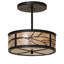 2 - Light Semi Flush Mount
