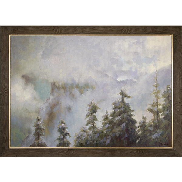 «Tree Silence» par Vaughn - peinture encadrée