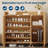 47in Large Rattan Shoe Storage Cabinet for Hallway Entrance Apartment-2033392590