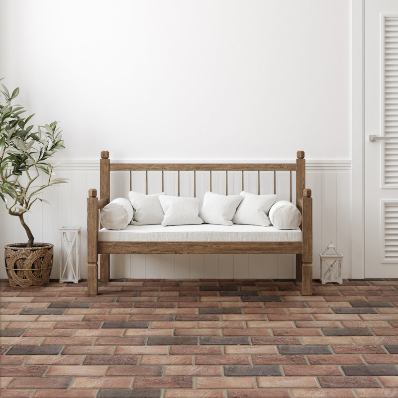 Tech Land 4.25'' W x 8.75'' L Porcelain Subway Singular Tile