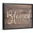 Black Floater Framed selected