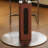 Black&Walnut Round Sintered Stone Dining table-1895509055
