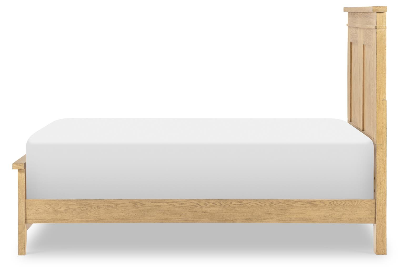 Today's Traditions Complete Panel Bed, Hickory, Twin