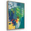 Impression tropicale encadrée sur toile 3 pièces-91886868-91886866