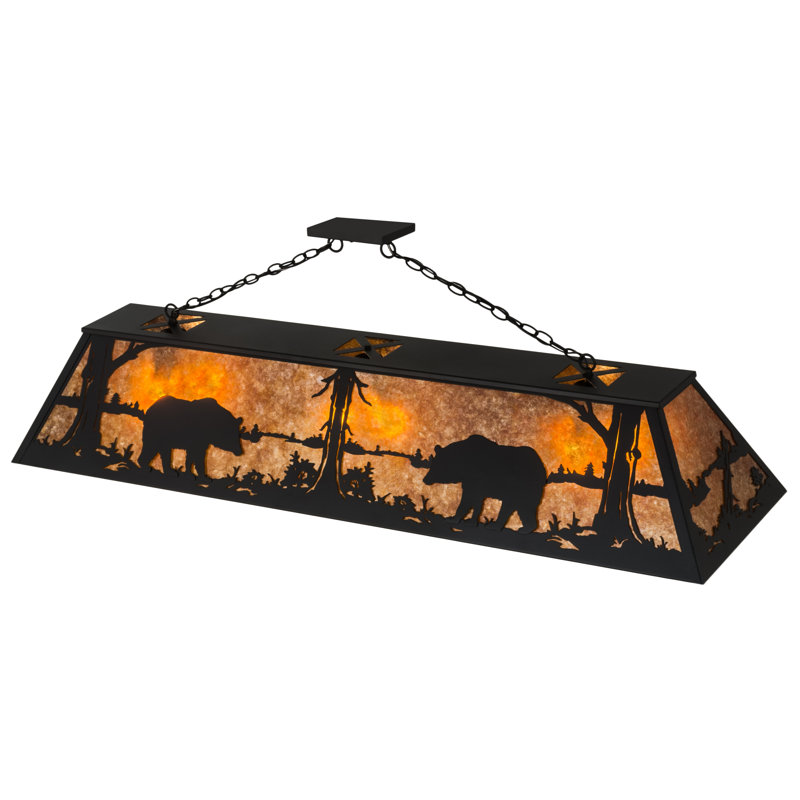 Bear at Lake 9 - Light Pendant