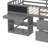 Heldreth Kids Twin Loft Bed with Drawers-1087352130
