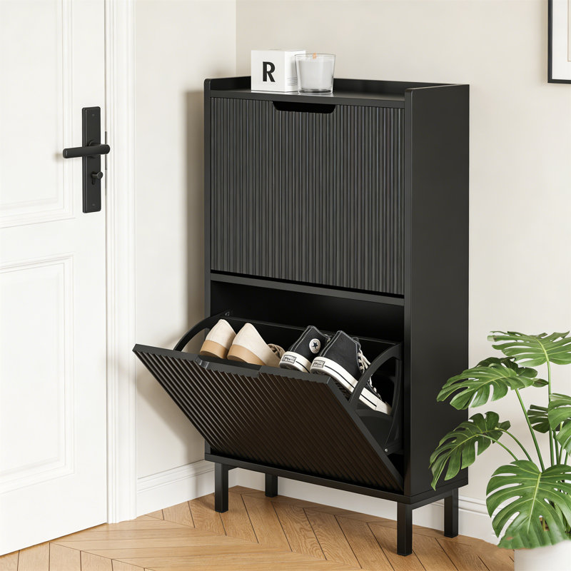 10 Pair Shoe Storage Cabinet