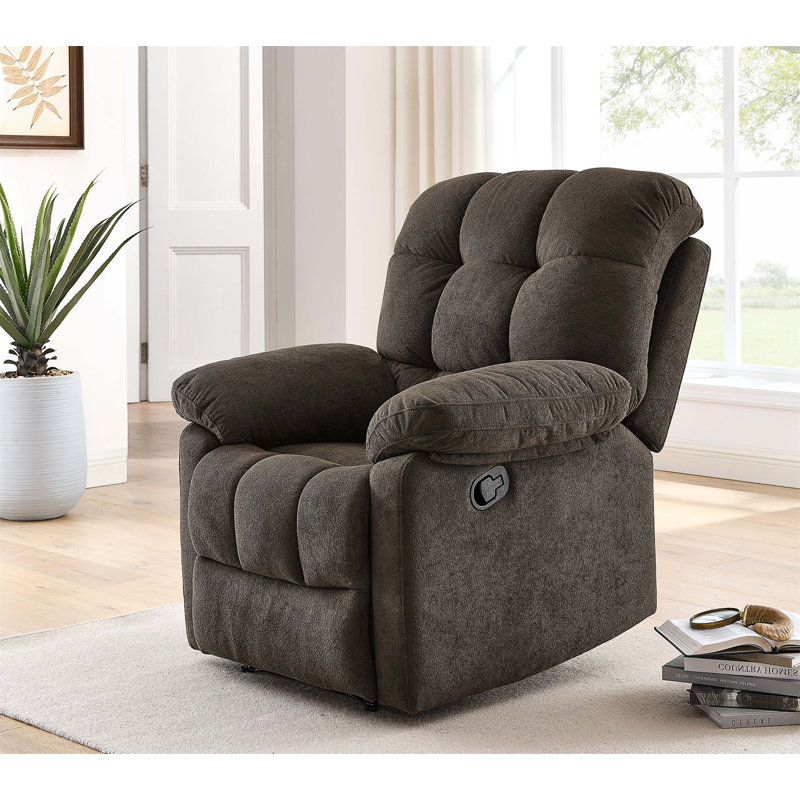 Fauteuil inclinable manuel avec accoudoirs rembourrés Devonaire