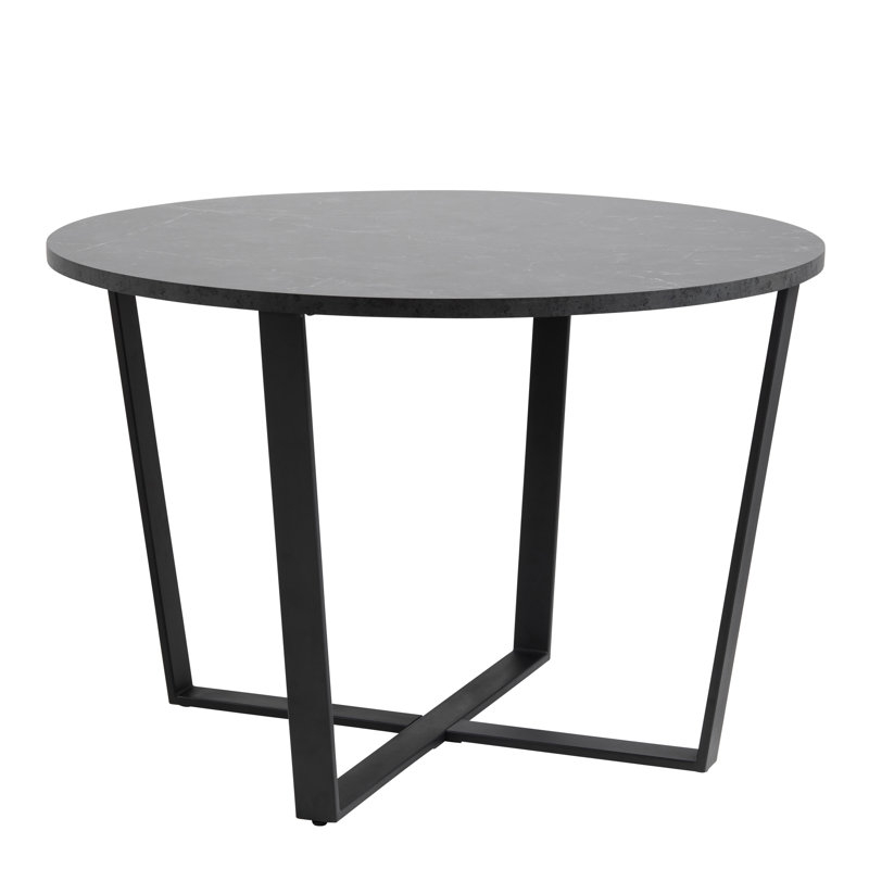 Denali Round 110cm Dining Table, Black