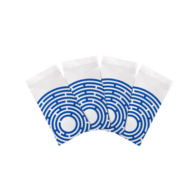 Serviettes en satin de coton Constellations Maze