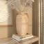 Vase texturé en jonquille et céramique-970003727