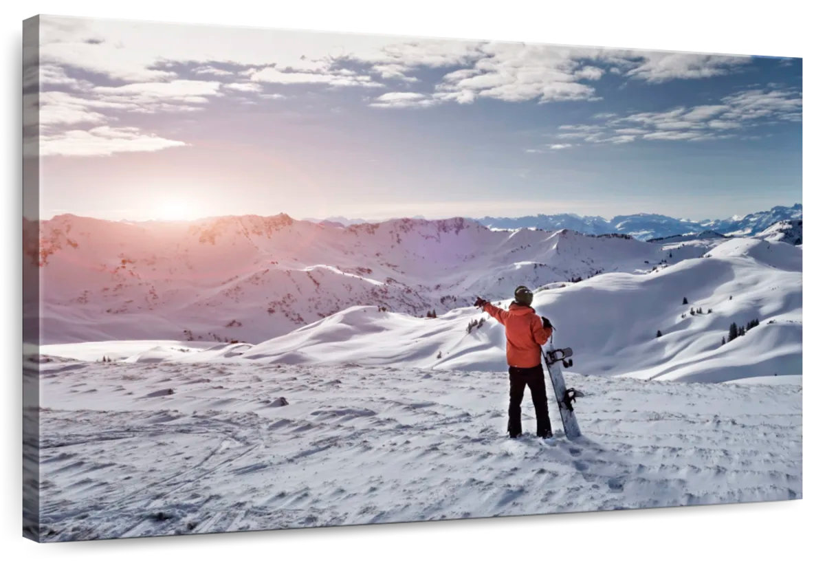 Union Rustic Greater Walser Valley Snowboarder | Wayfair