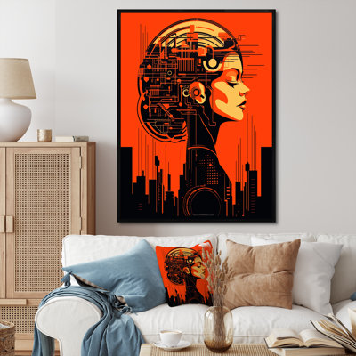 Urban Cyberpunk Femme Fatale I - Imprimé