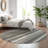 Premium Machine Washable Cerrito AMF589 Gray Runner Rug-105052178