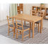4 - Person Solid Oak Dining Set