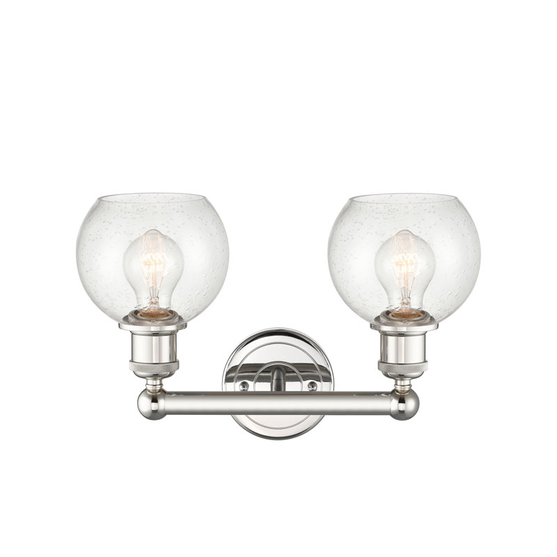 Cambria 2 - Light Dimmable Vanity Light, Seedy, Polished Nickel