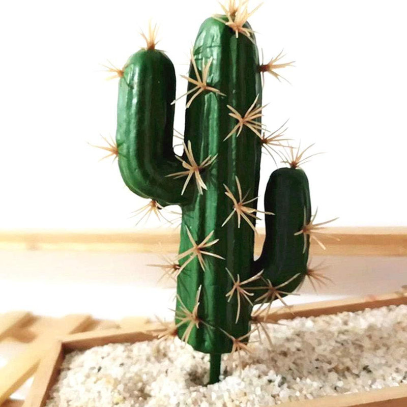 4-piece Artificial Cactus Set