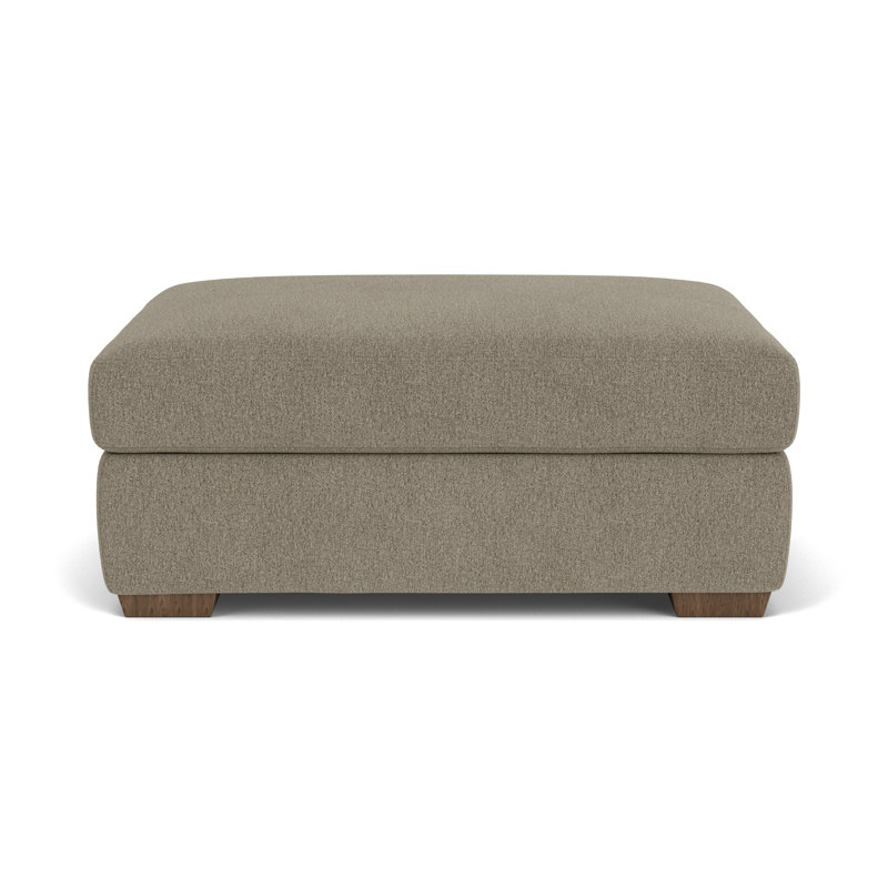 Repose-pieds standard carré de 41 po de largeur, Polypropylène / oléfine gris foncé