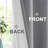 Premium Chenille Linen Textured 100% Blackout Curtains Thermal Insulated for Living Room Back Tab/Rod Pocket Bedroom Draperies 2 Panels-20093089-20093098
