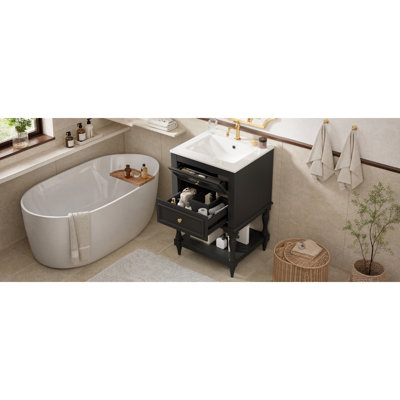 Meuble-lavabo compact compact (doit inclure le meuble-lavabo et le lavabo)