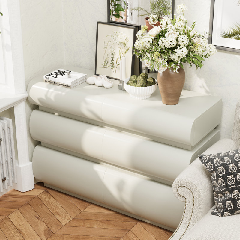 Commode pour chambre à coucher, Blanc
