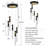 5 - Light Cluster Crystal Pendant-84521145
