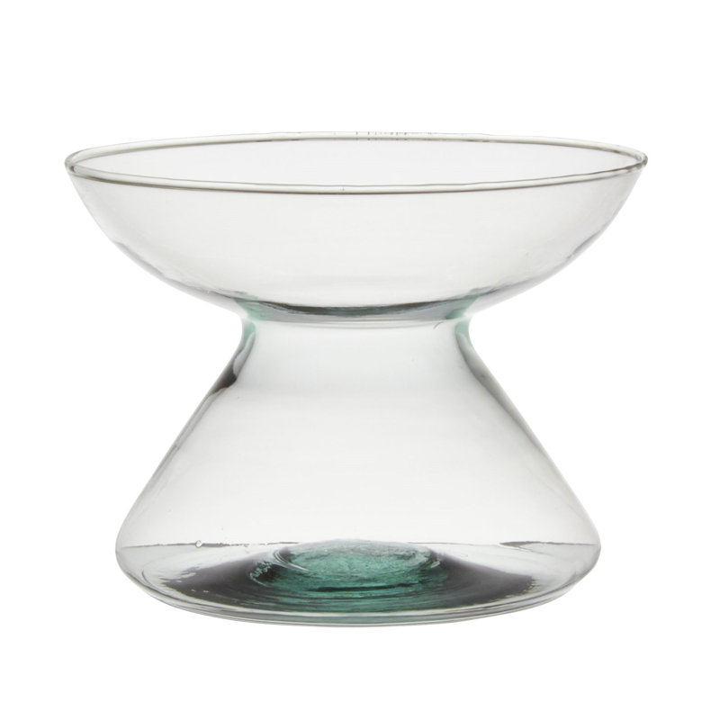 , Vase transparent H 5,5 po x l 7,2 po x P 6,9 po