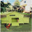 Grand poulailler en bois de 11,12 pi² avec 2 portes en libre parcours, 2 nichoirs et perchoir - cage à poulets pour l'extérieur-311480301