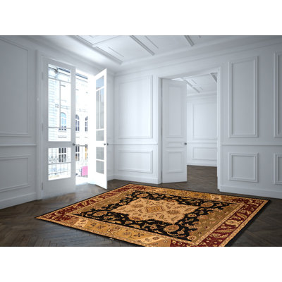 Amy Wool Oriental Indoor Rug