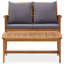 Chaise longue avec coussins 2 pièces Brilen-1403040001