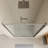 Pivot Swing Glass Shower Door, 56-60" W x 71" H Pivot Frame Shower Door with 1/4"(6mm) Clear SGCC Tempered Glass & Adjustable Aluminum Frame, Chrome Finish, Reversible Installation-102619679