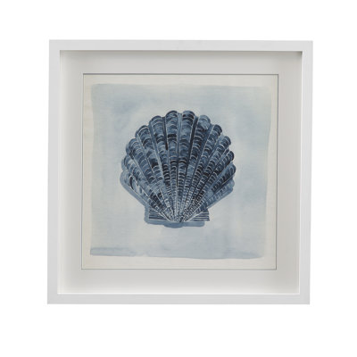 «Blue Treasure II», reproduction encadrée