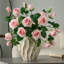  1 branche, 3 mini têtes de roses artificielles, bouquet de fleurs, décoration de bureau à domicile, (rose)-128926759
