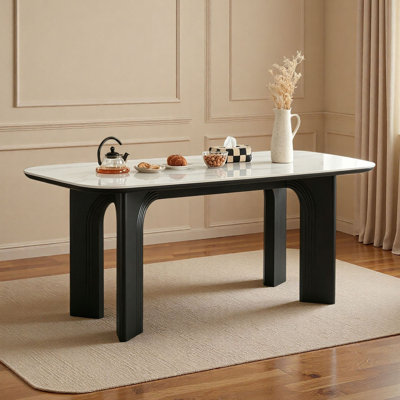 French Vintage Rectangular Dining Table