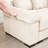 154.6" Oversized L-Shaped Corduroy Upholstered Sectional-982612556