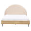 Bed Boucle MILLAY 200 cm Beige-1121078761