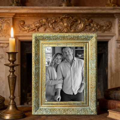 Antique Gold 3 PCS Everyday Picture Frame for 11" x 14" Photos and Holiday Gifting