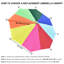 Auvent de remplacement universel pour parasol Arpita