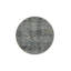 Tapis noir tissé à motif géométrique lavable-1377574605
